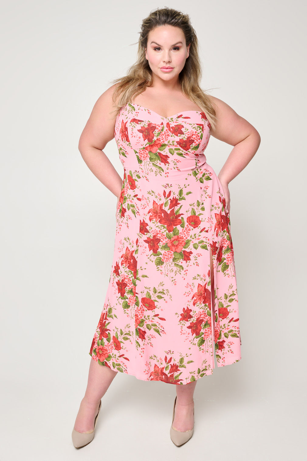 Strawberry Fields Midi Dress by Reformation - RENTAL – The Fitzroy