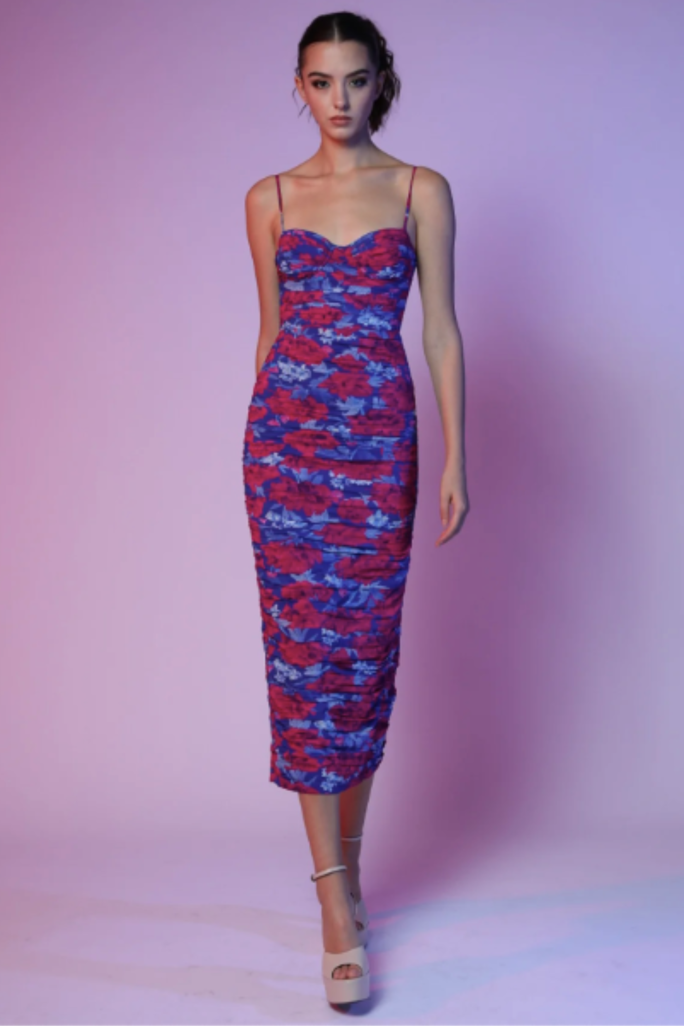 Heather Glitter Tulle Midi Dress by Sau Lee - RENTAL – The Fitzroy