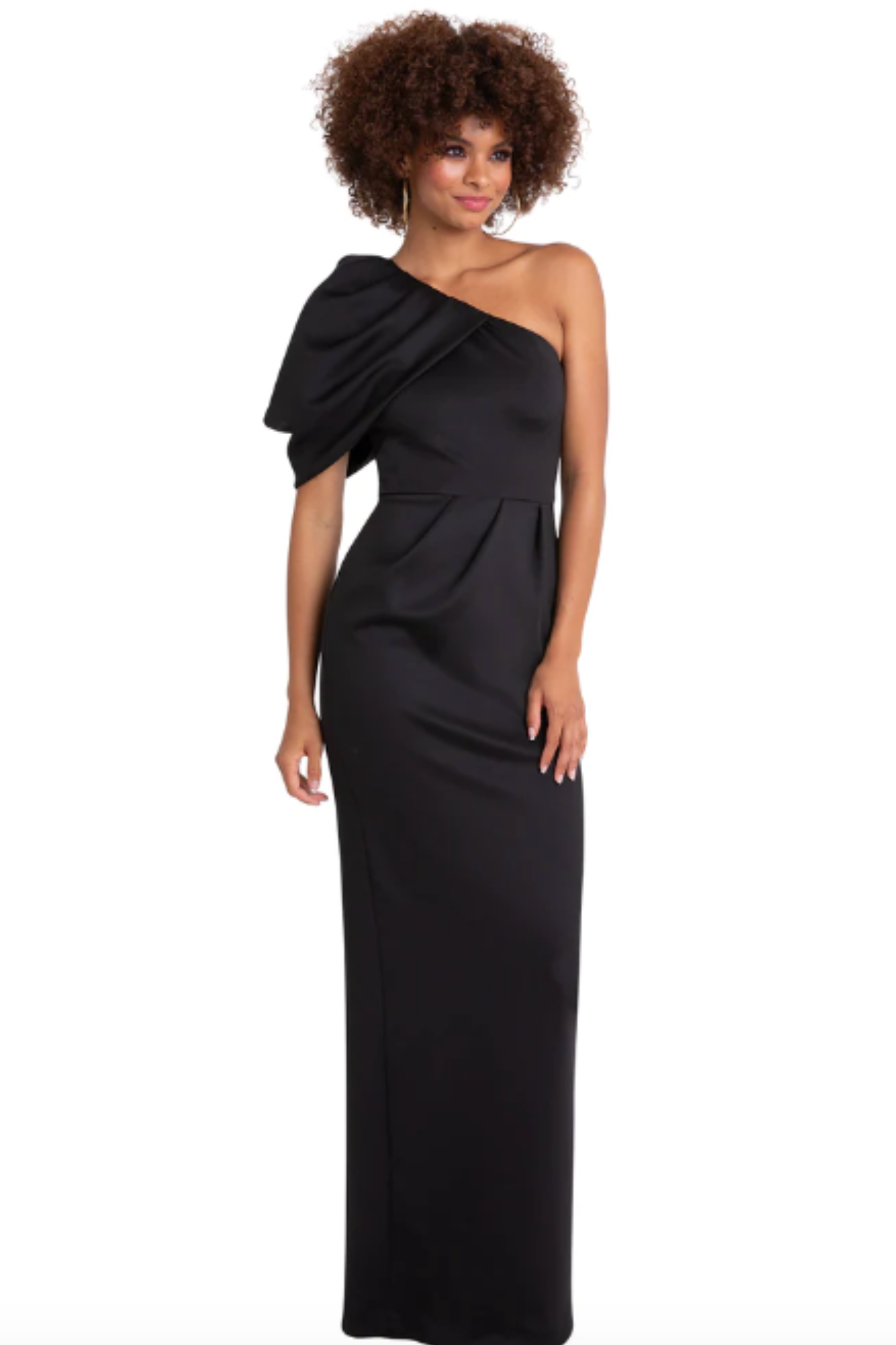 Black discount halo gown