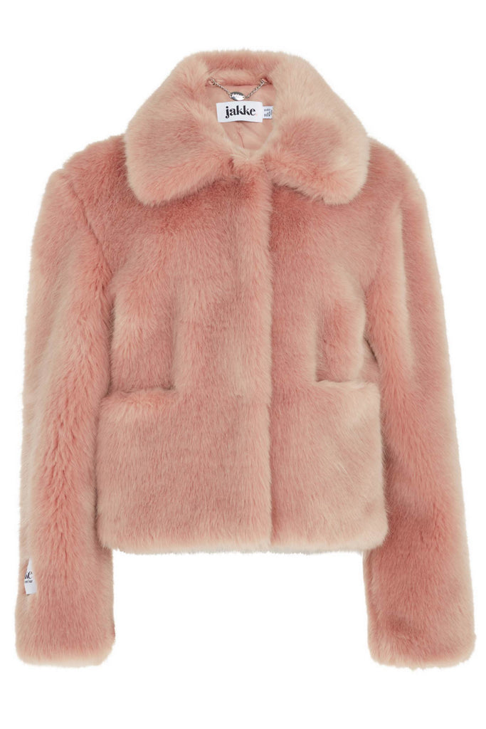 Desire Crop Faux Fur Jacket by Unreal Fur - RENTAL – The Fitzroy