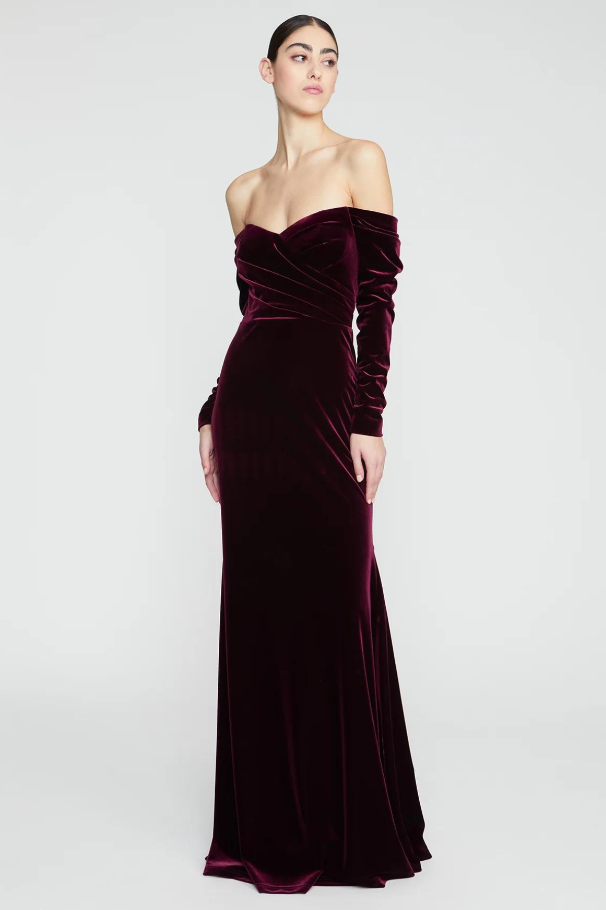 Lucinda Velvet Gown by Theia Couture - RENTAL