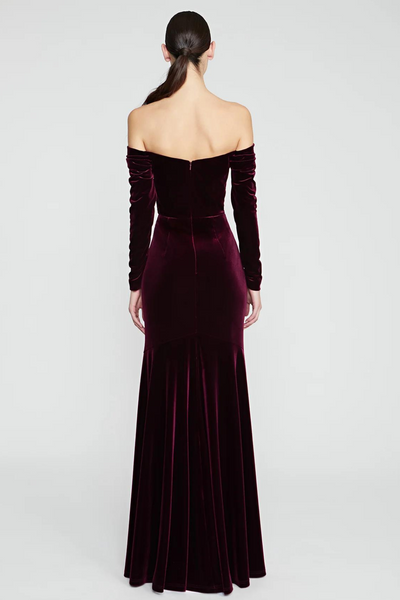 Lucinda Velvet Gown by Theia Couture - RENTAL