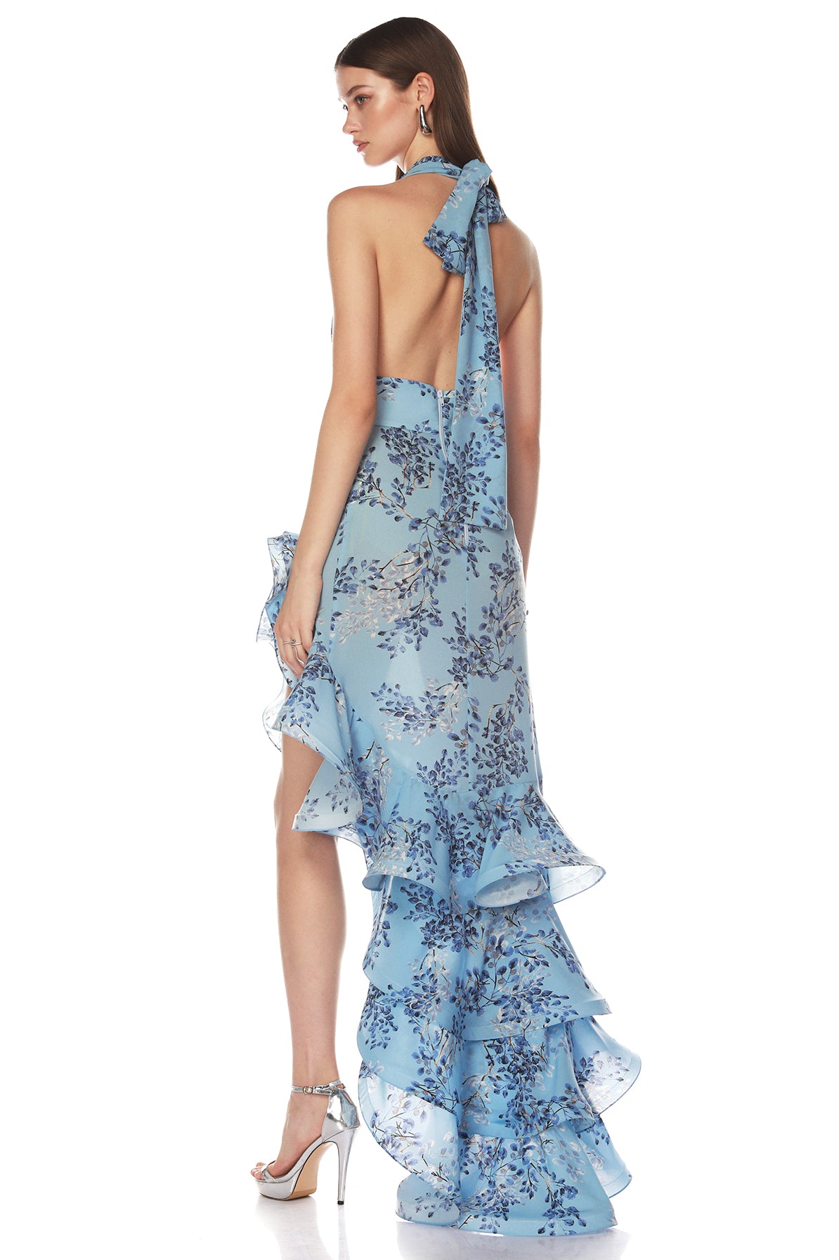 Bronte Blue Poppy Gown by Bronx and Banco