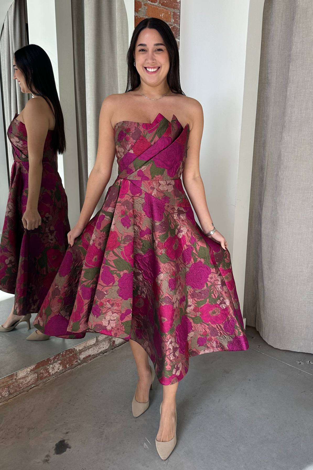 Carolina Dress by Theia Couture - RENTAL