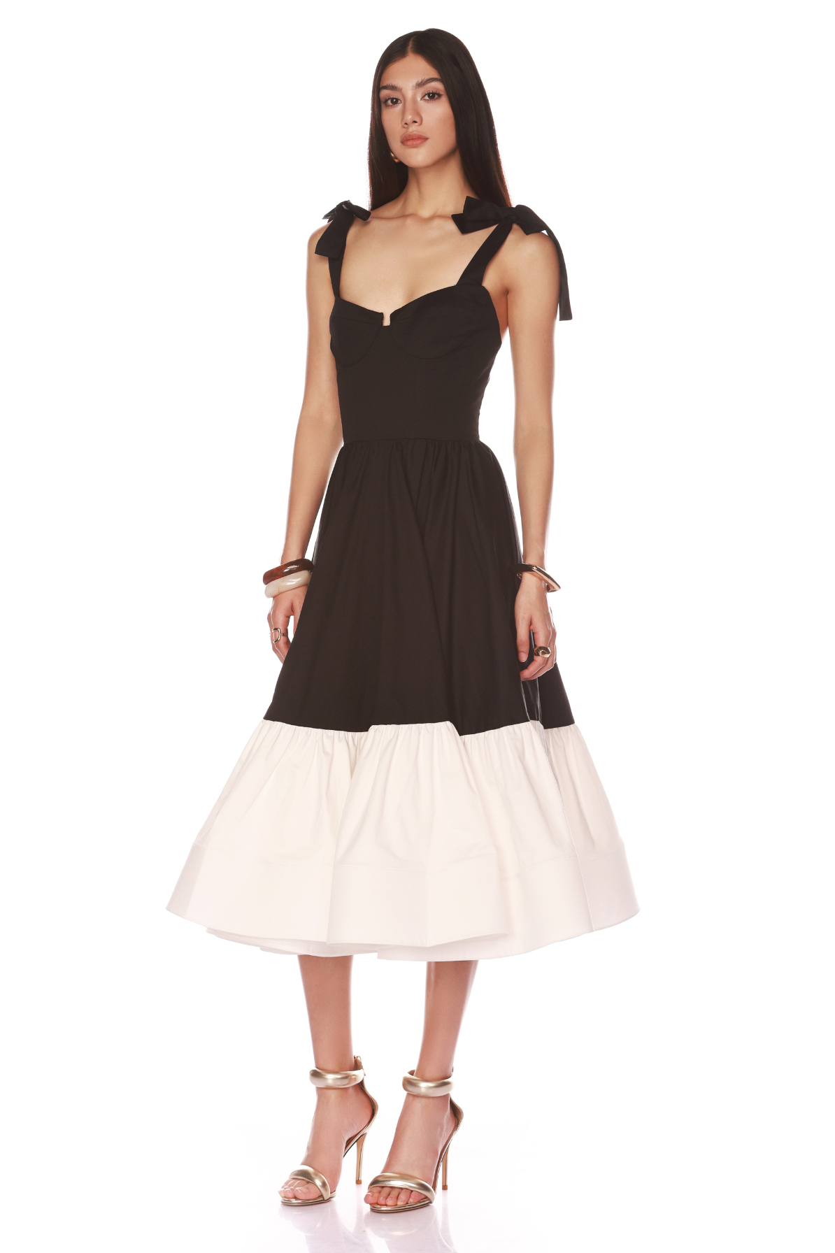 Mademoiselle Midi Dress by Bronx and Banco