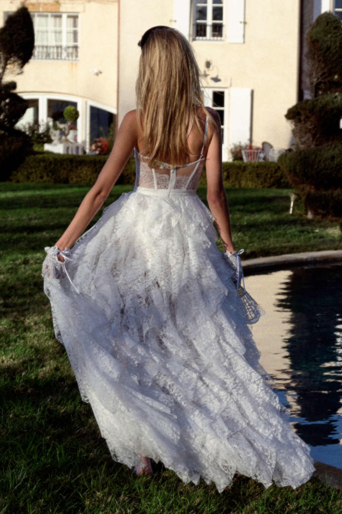 Heaven Lace Gown by For Love and Lemons - RENTAL