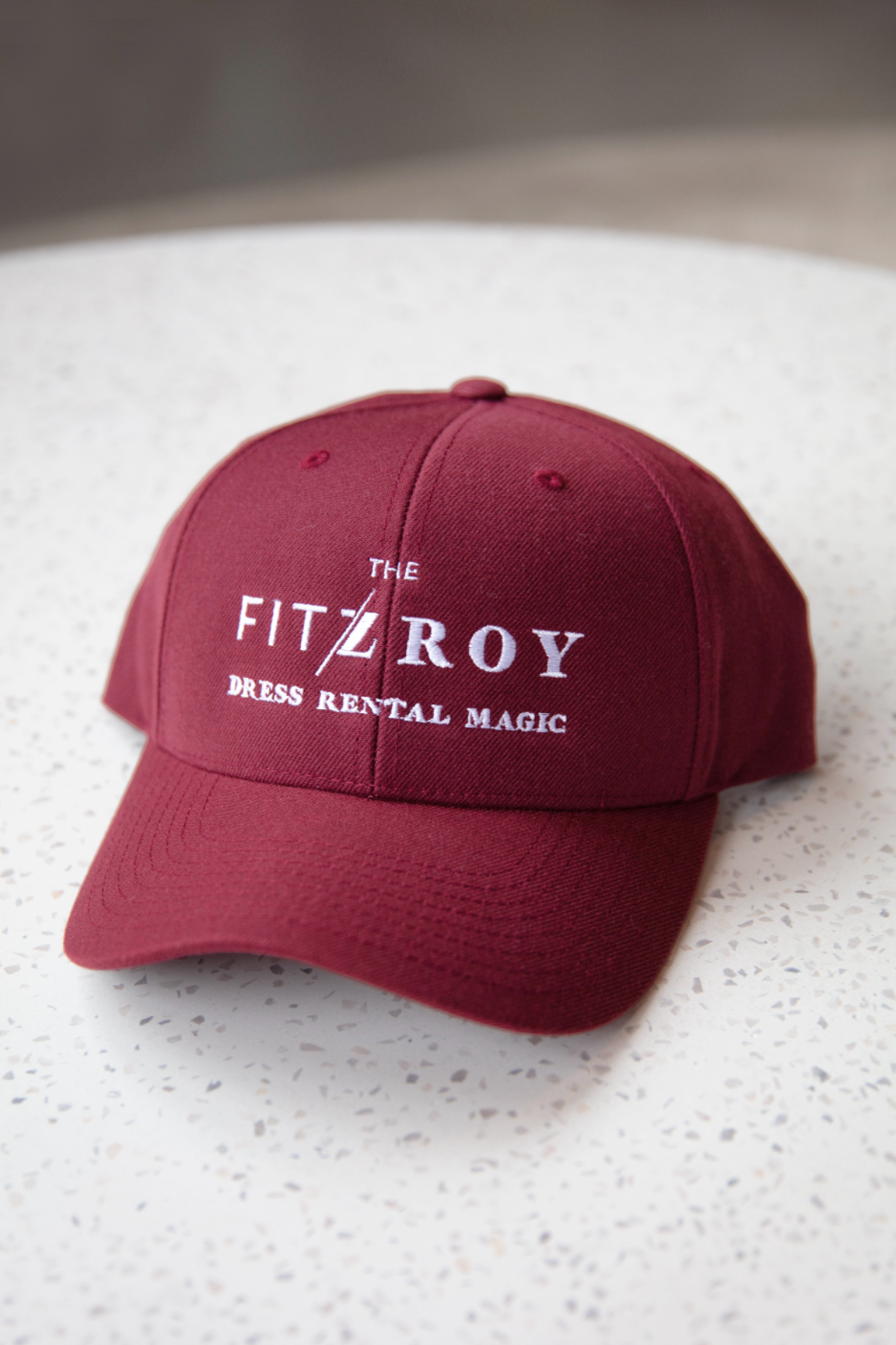 The Fitzroy Hat in Burgundy