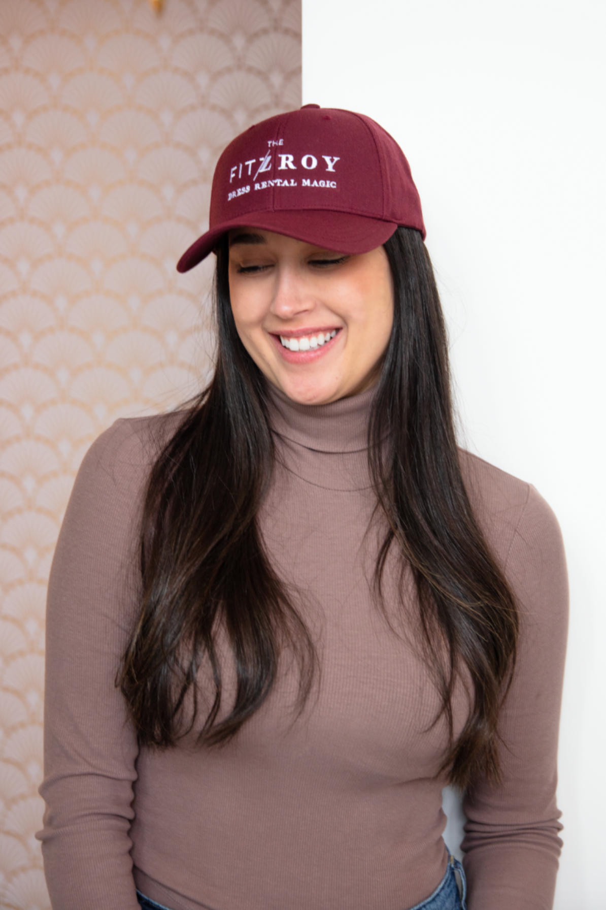 The Fitzroy Hat in Burgundy