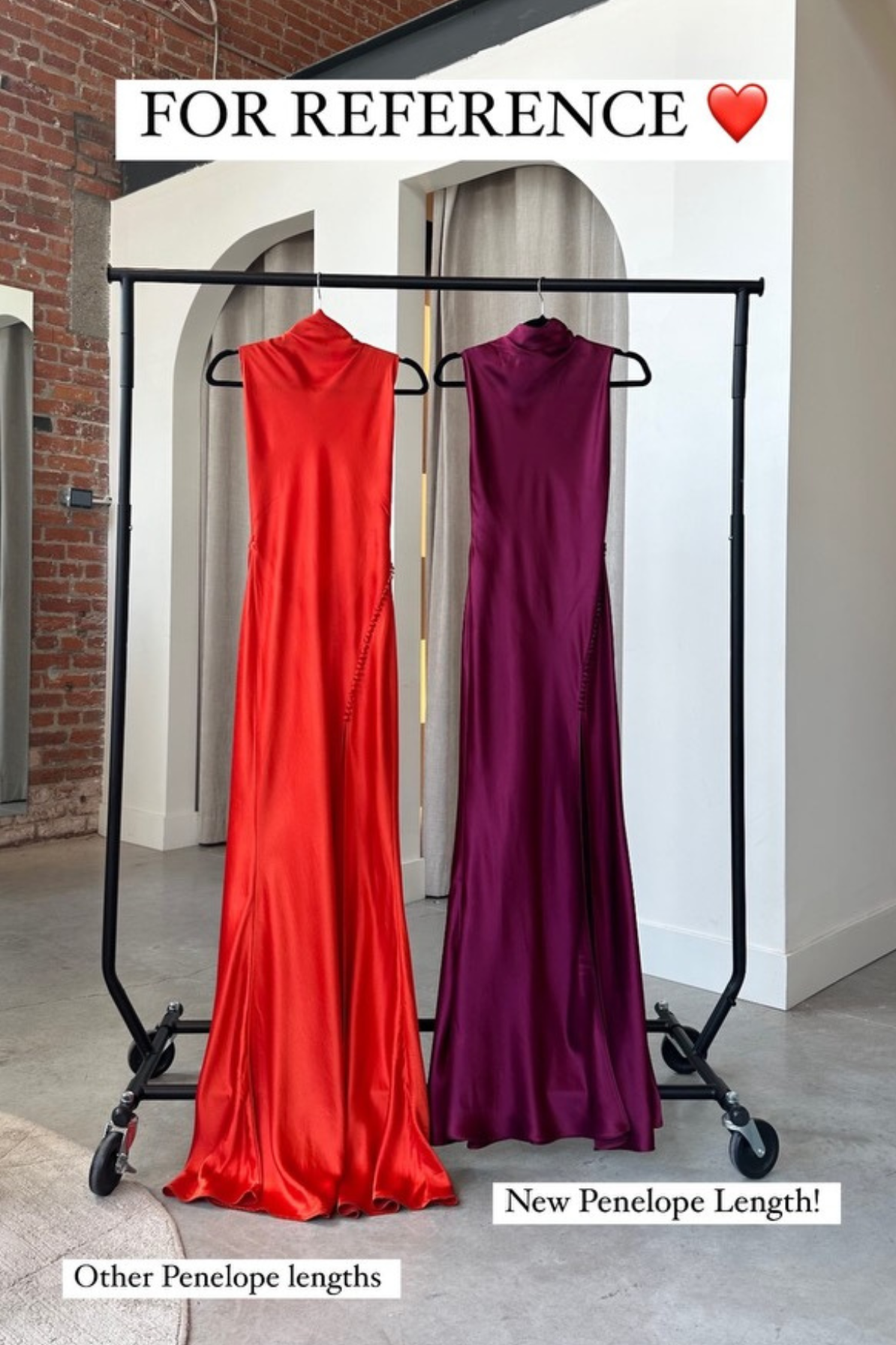 Penelope Satin Gown in Bordeaux (Petite Length) by Sau Lee - RENTAL