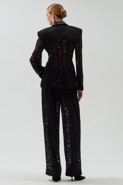 Harlyn Lace Suit by Ronny Kobo - RENTAL