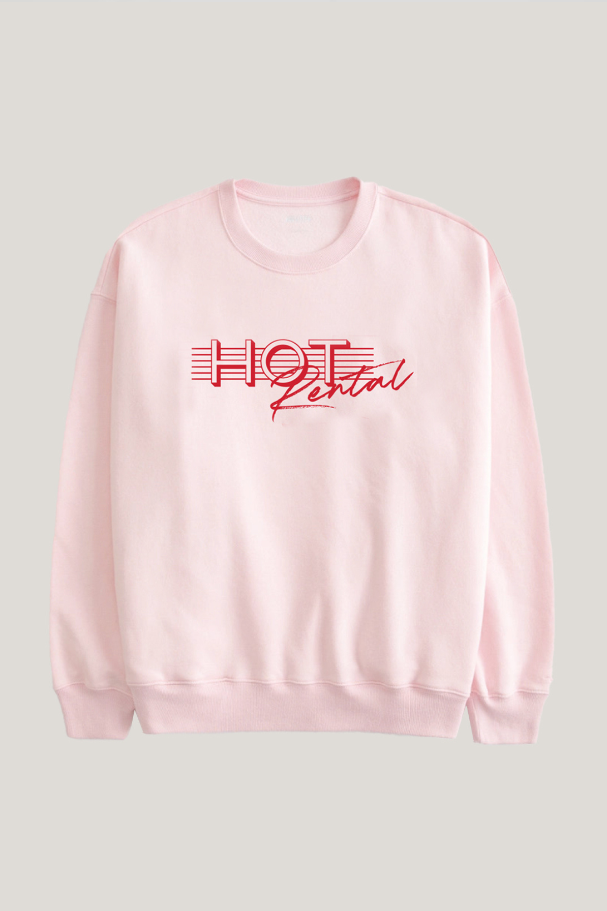 Limited Edition Hot Rental Sweatshirt in Pink