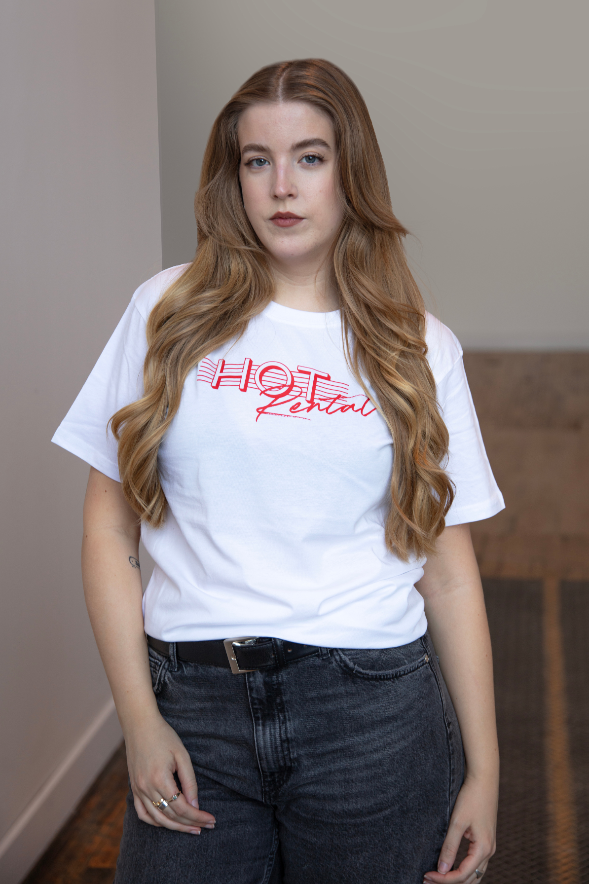 Limited Edition Hot Rental T-Shirt in White