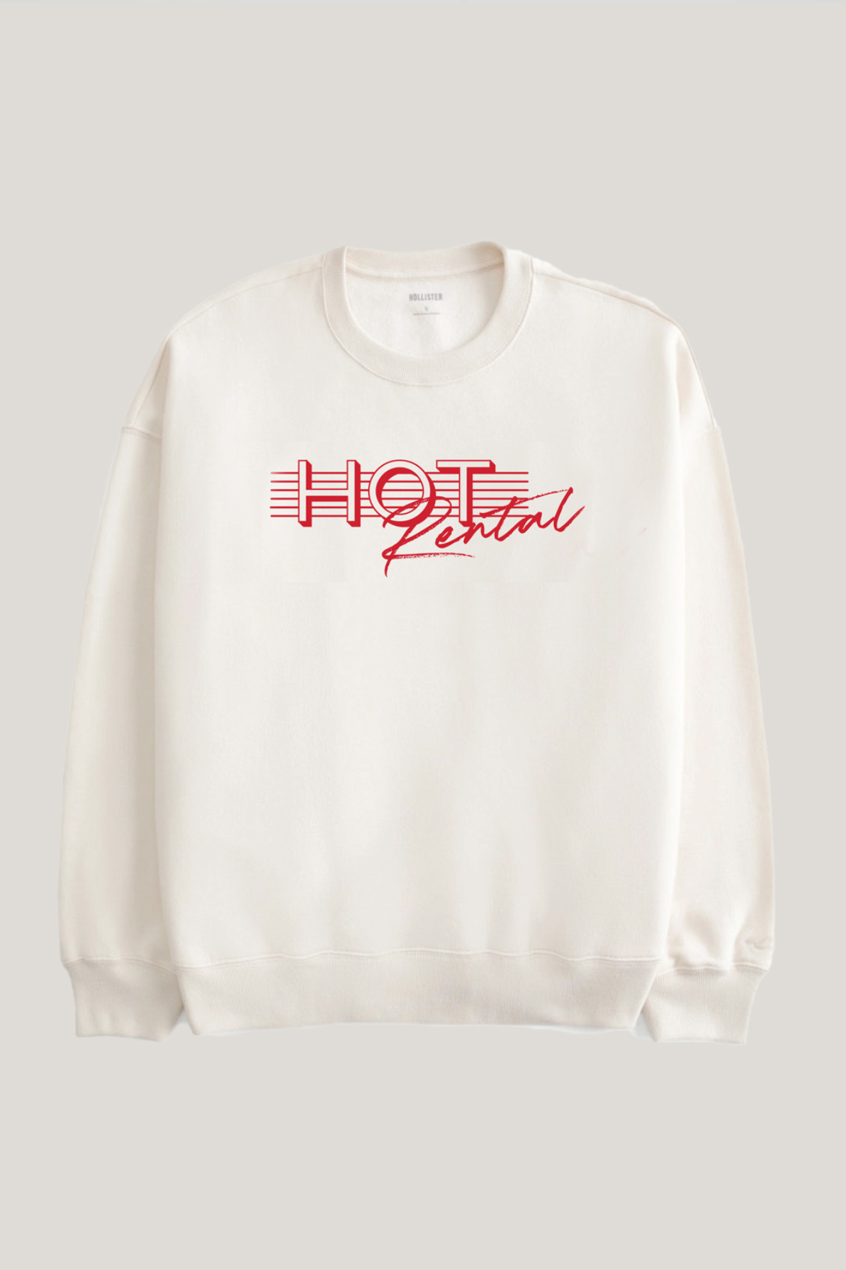 Limited Edition Hot Rental Sweatshirt in White