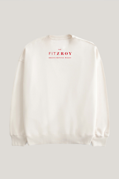 Limited Edition Hot Rental Sweatshirt in White