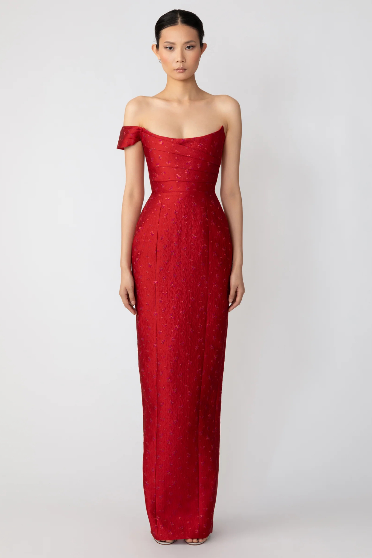 Jackson Jacquard Gown by Sau Lee - RENTAL