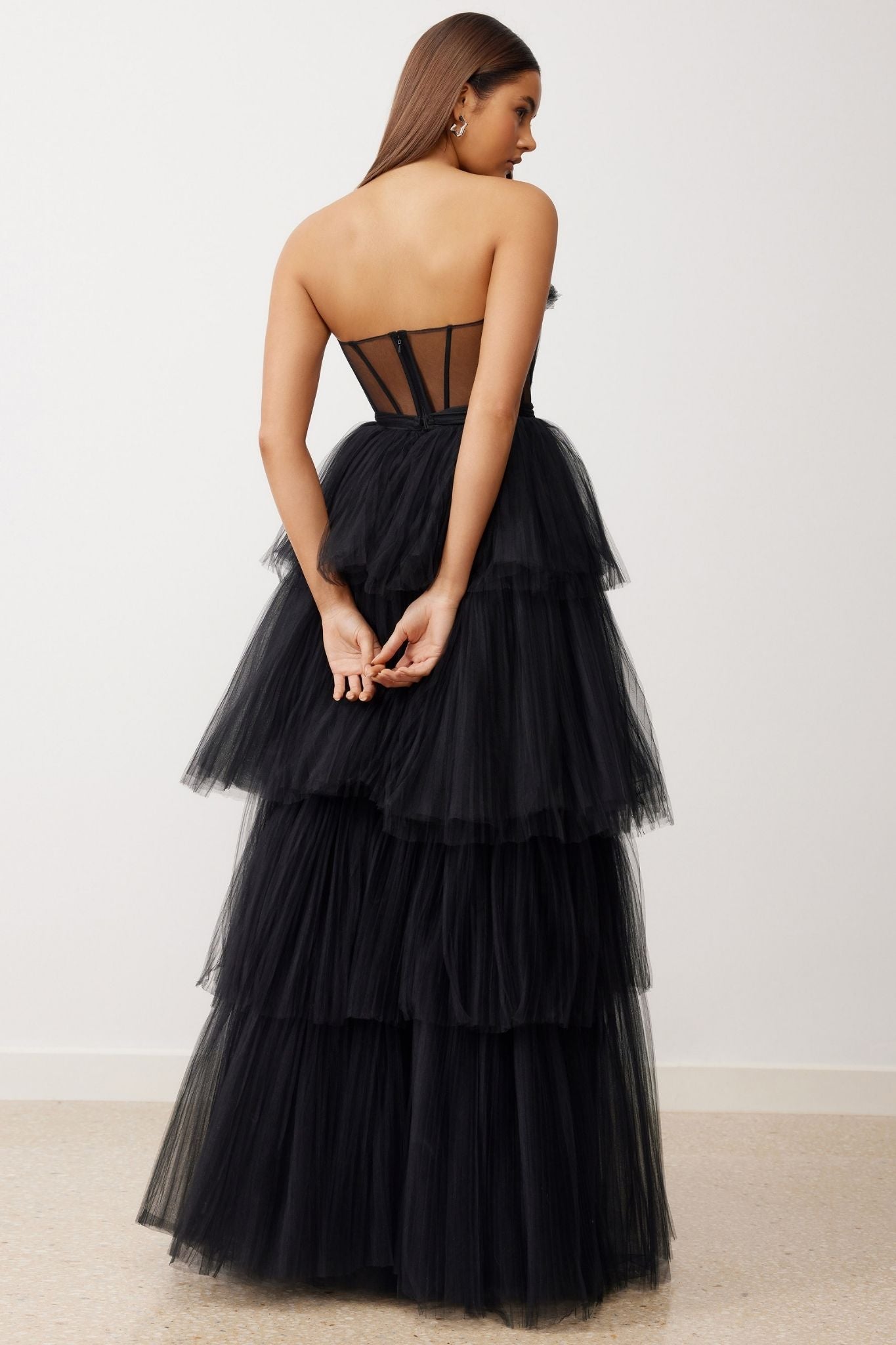 La Mer Dress in Black by Lexi - RENTAL – The Fitzroy