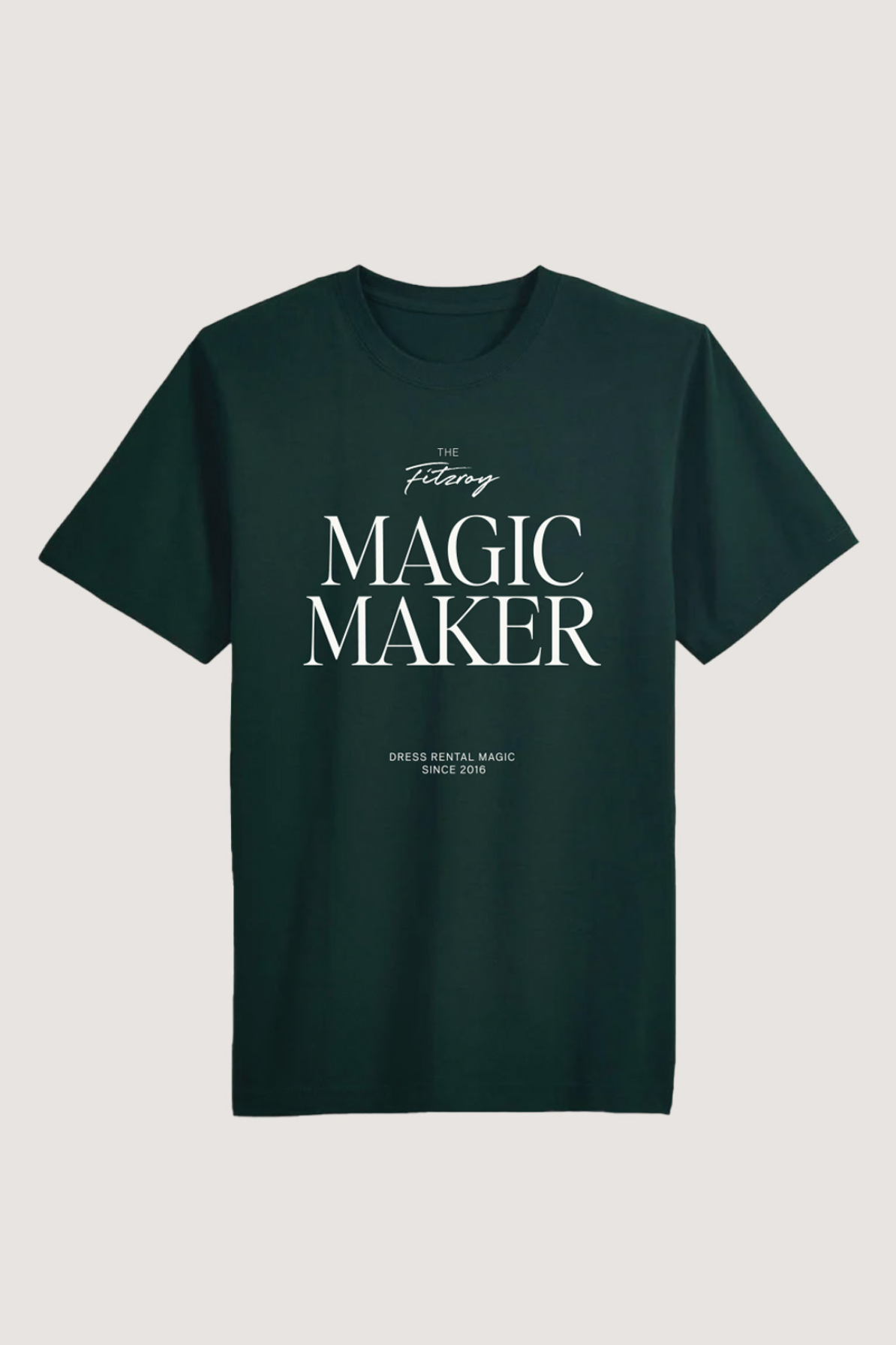 Limited Edition Magic Maker T-Shirt in Forest Green