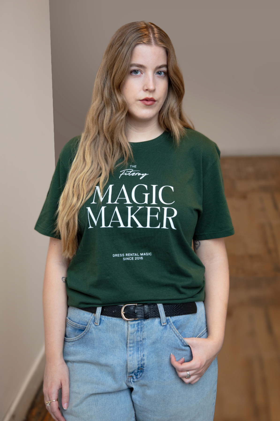 Limited Edition Magic Maker T-Shirt in Forest Green