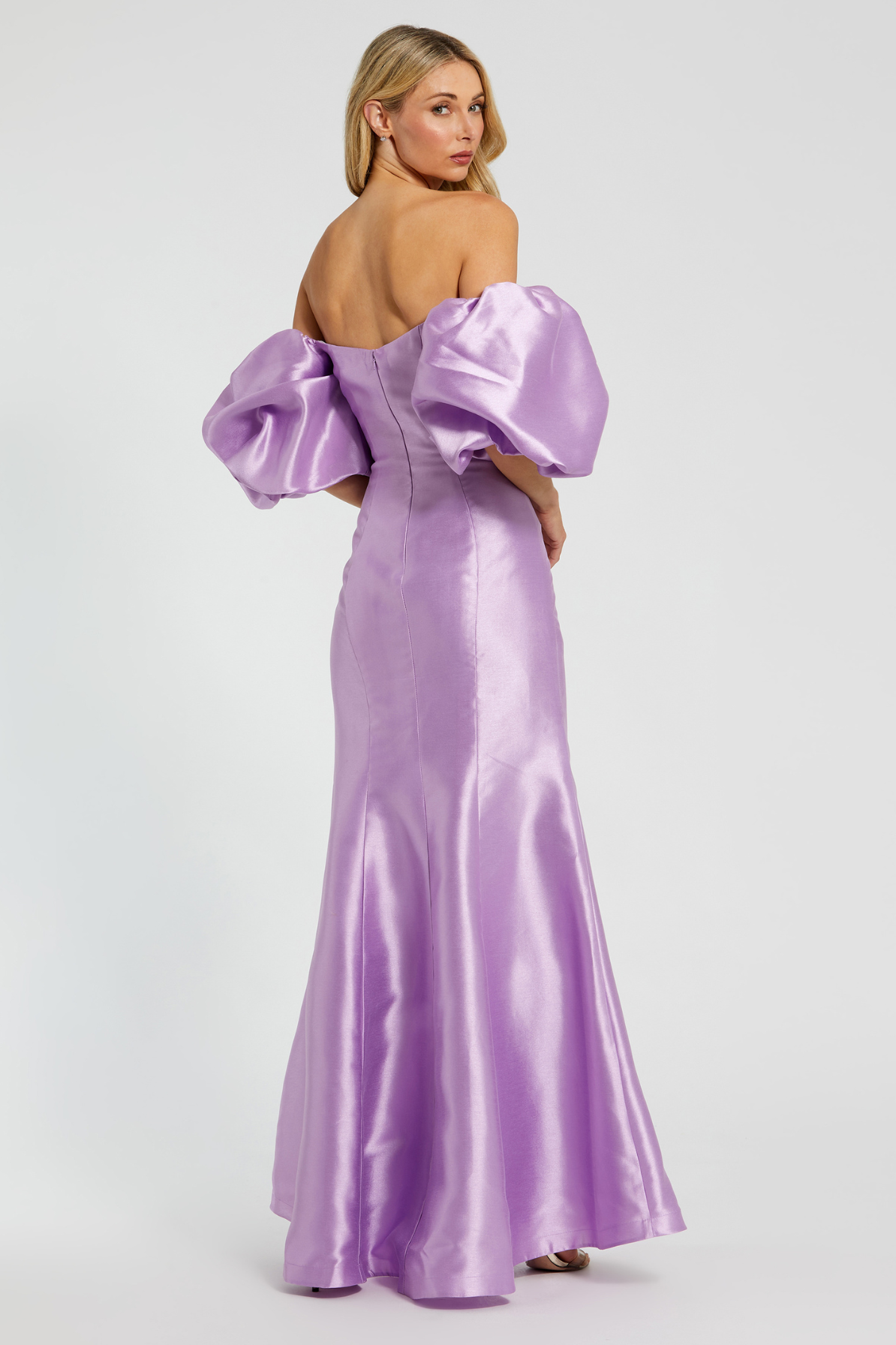 Manon Trumpet Gown in Lilac by Mac Duggal - RENTAL