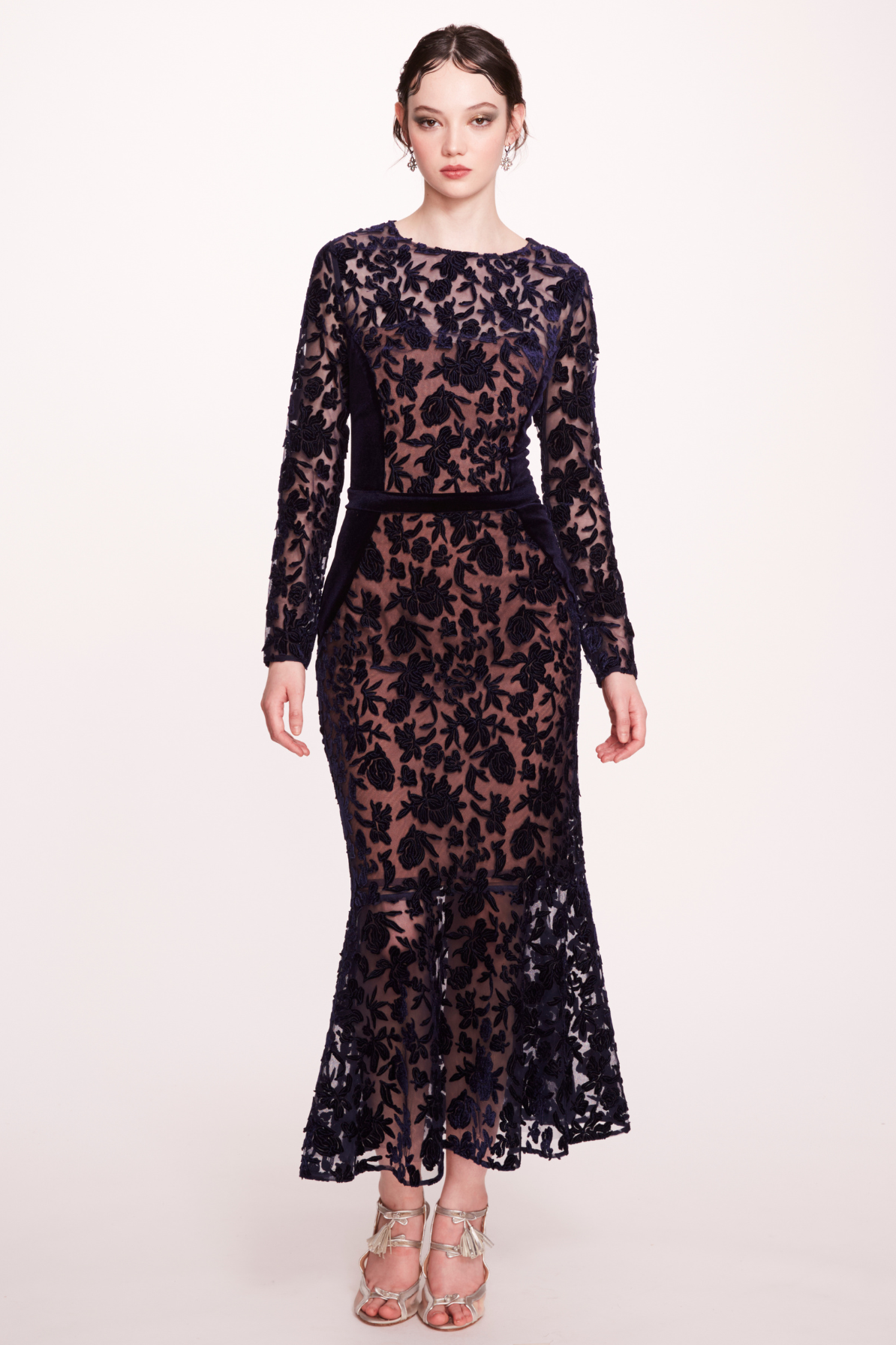 Vera Velvet Dress by Marchesa Notte - RENTAL