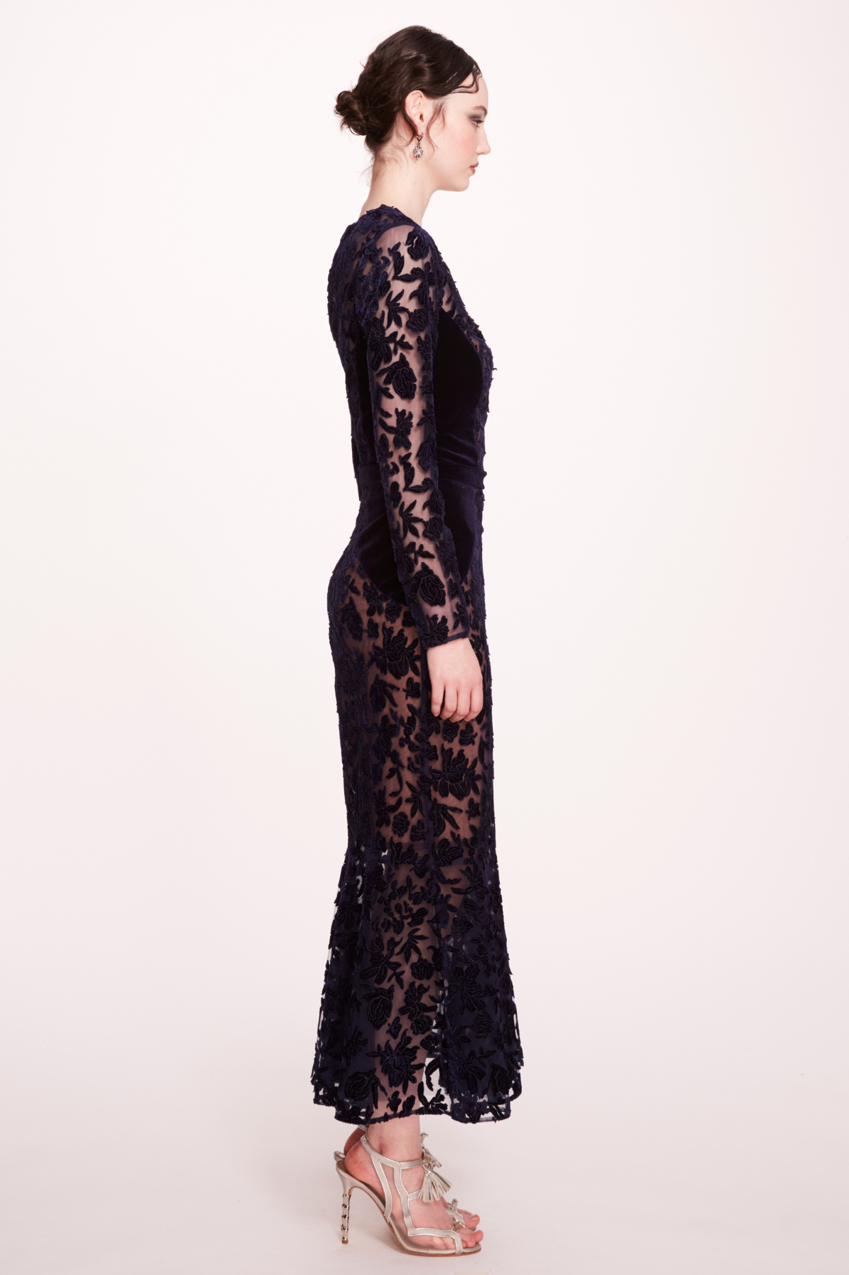 Vera Velvet Dress by Marchesa Notte - RENTAL