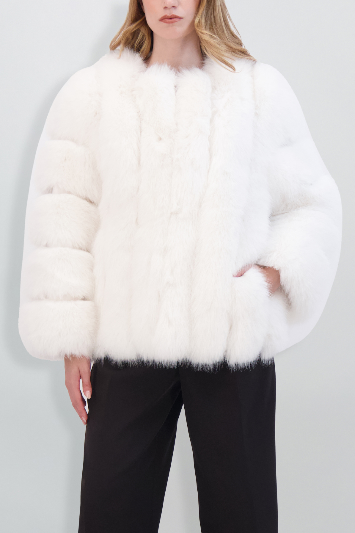 Minka Faux Fur Jacket by THEIA - RENTAL