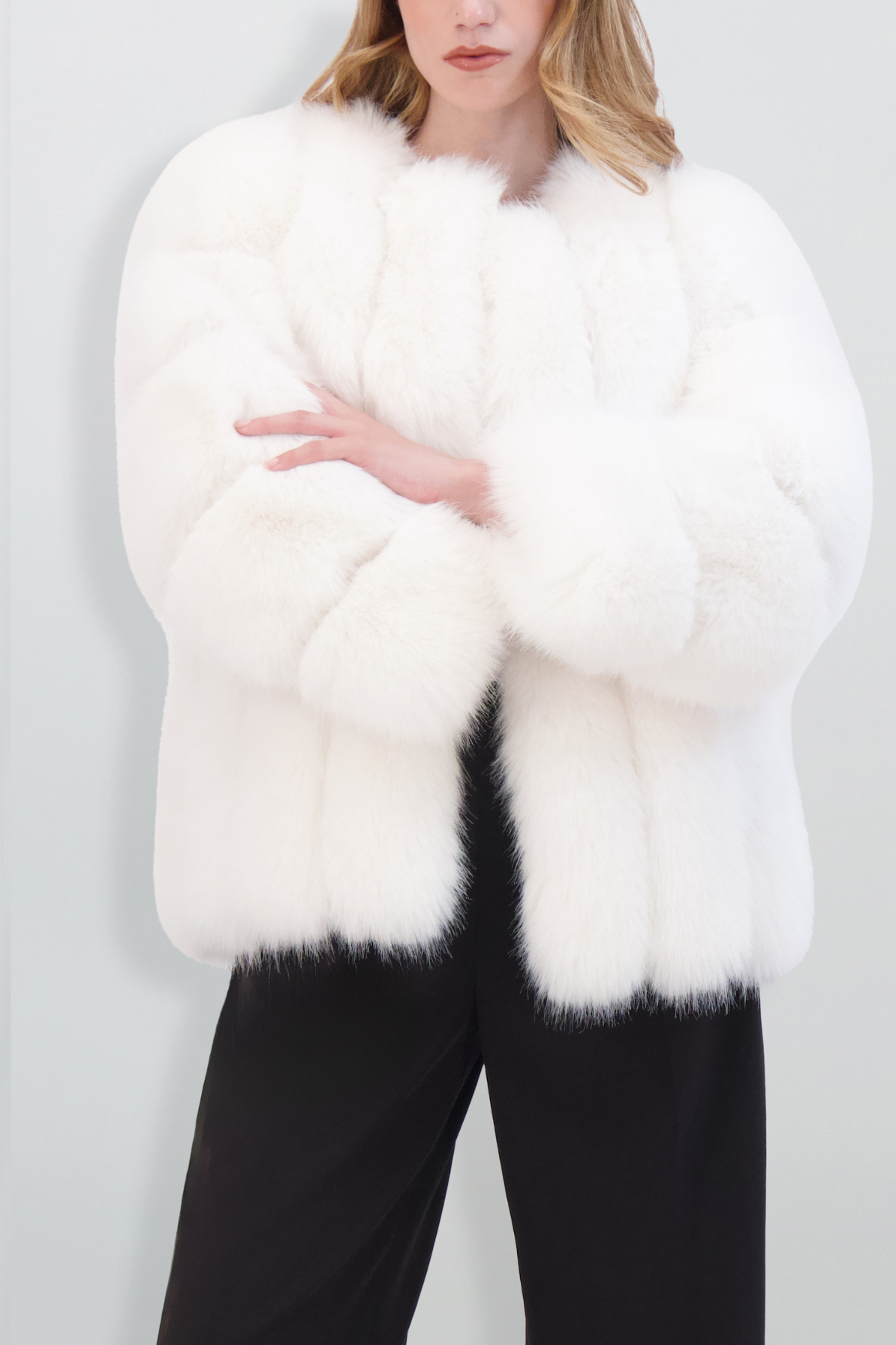 Minka Faux Fur Jacket by THEIA - RENTAL