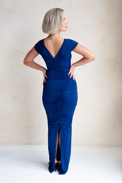 Nasha Gown in Blue by Ronny Kobo - RENTAL