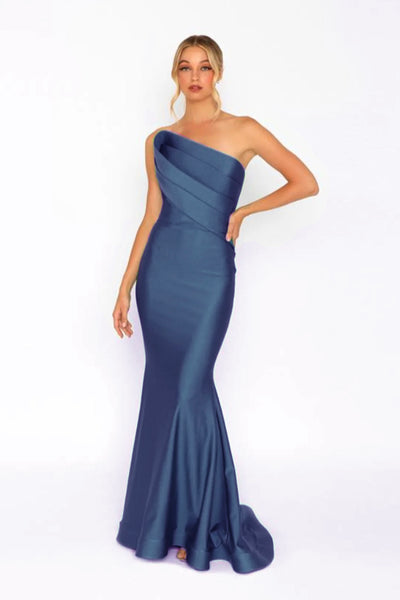 Avani Dress in Navy by Nicole Bakti - RENTAL