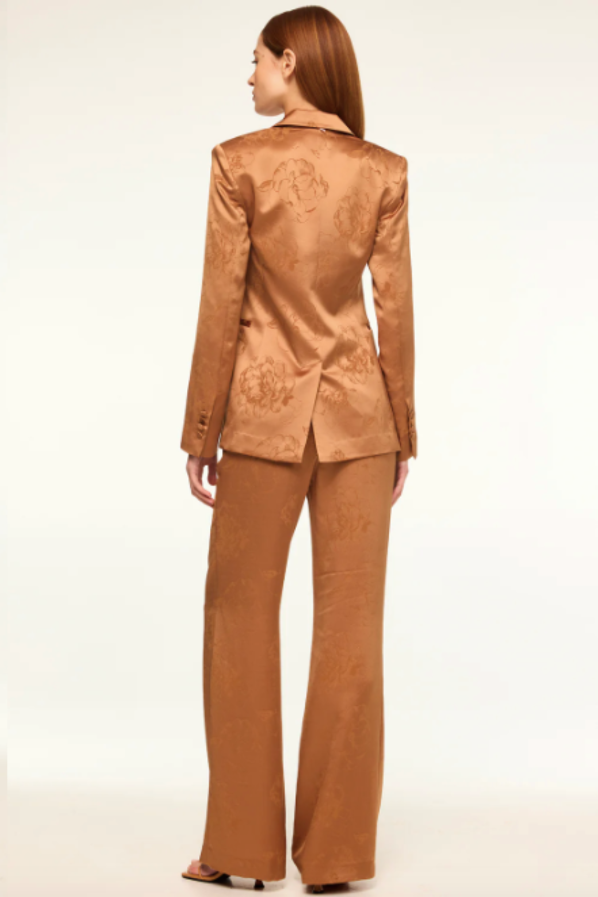 Olsen Suit in Caramel by MISA Los Angeles - RENTAL