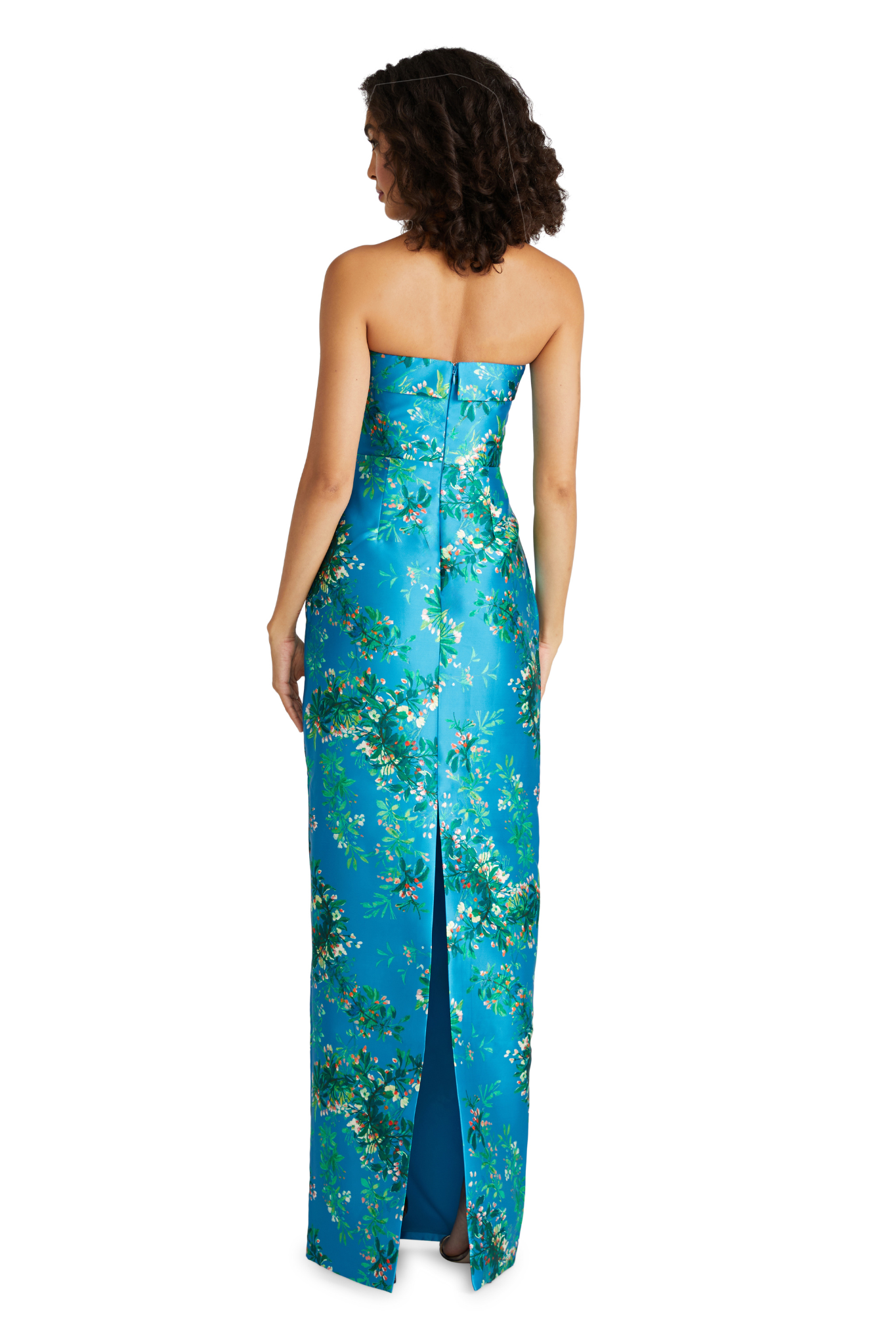 Cleo Strapless Column Gown by Theia Couture - RENTAL
