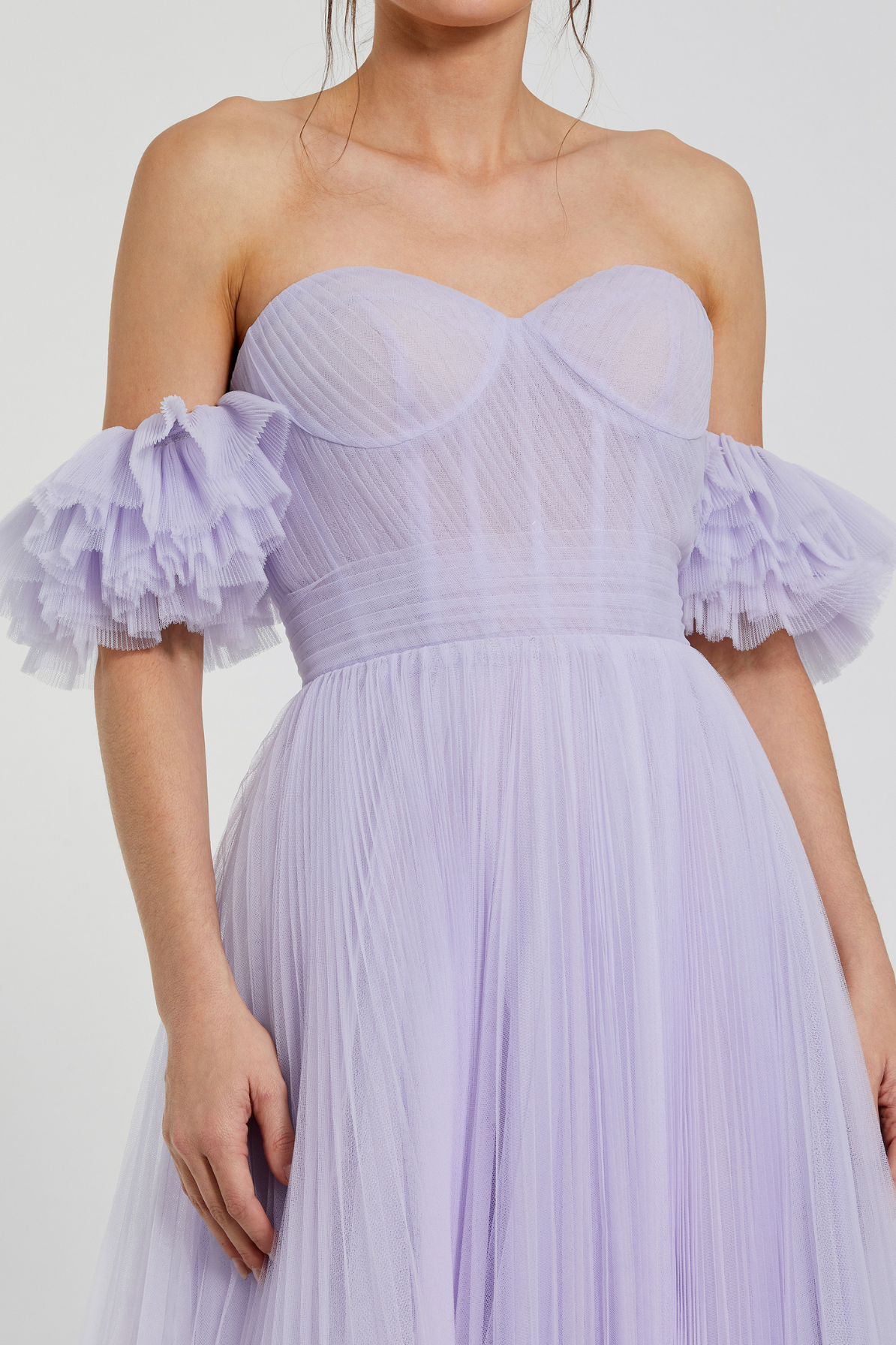 Venetia Gown in Lilac by Mac Duggal - RENTAL