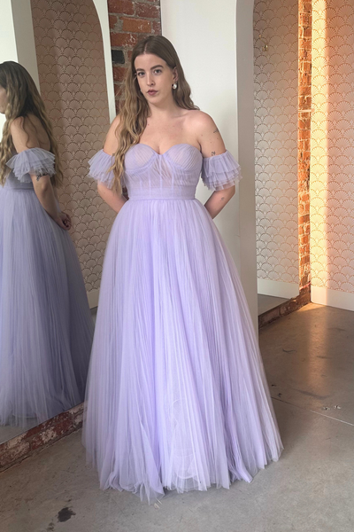 Venetia Gown in Lilac by Mac Duggal - RENTAL