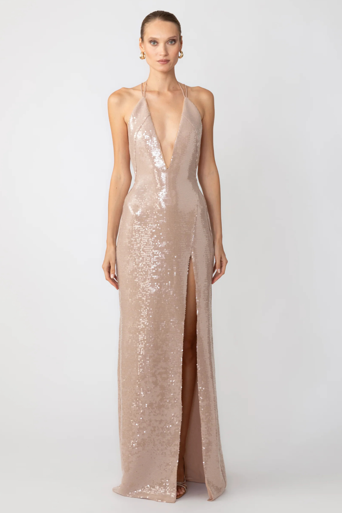 Zoe Gown in Nude by Sau Lee - RENTAL