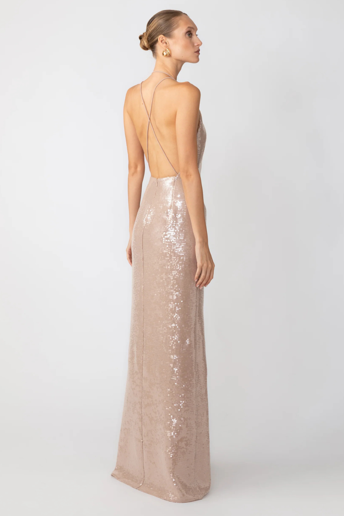 Zoe Gown in Nude by Sau Lee - RENTAL