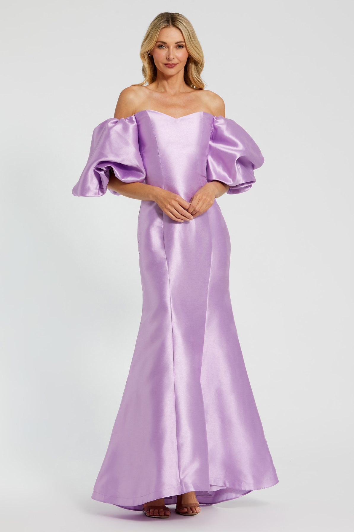 Manon Trumpet Gown in Lilac by Mac Duggal - RENTAL