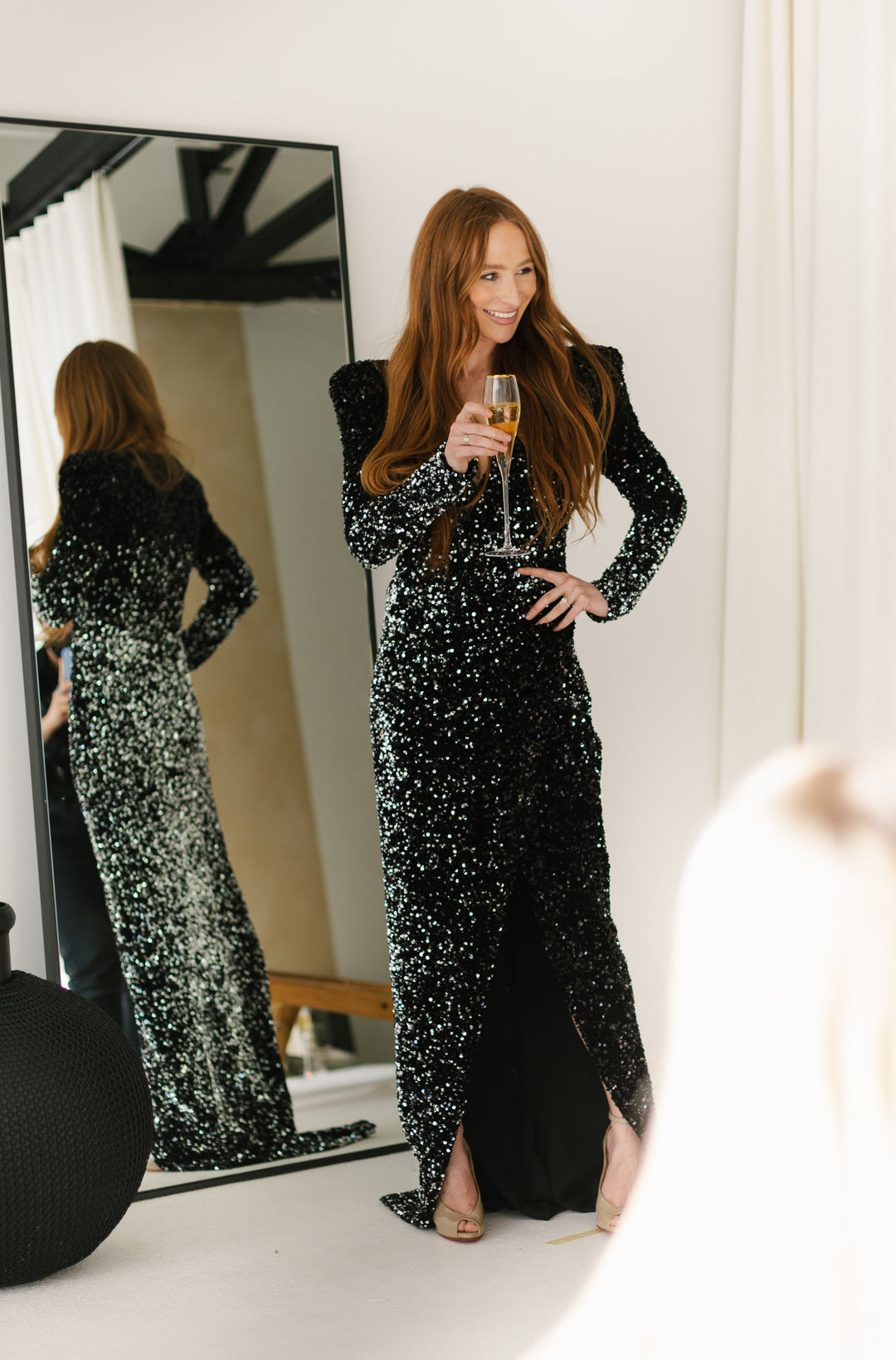 Etoile Sequin Gown by Gemy Maalouf RENTAL The Fitzroy