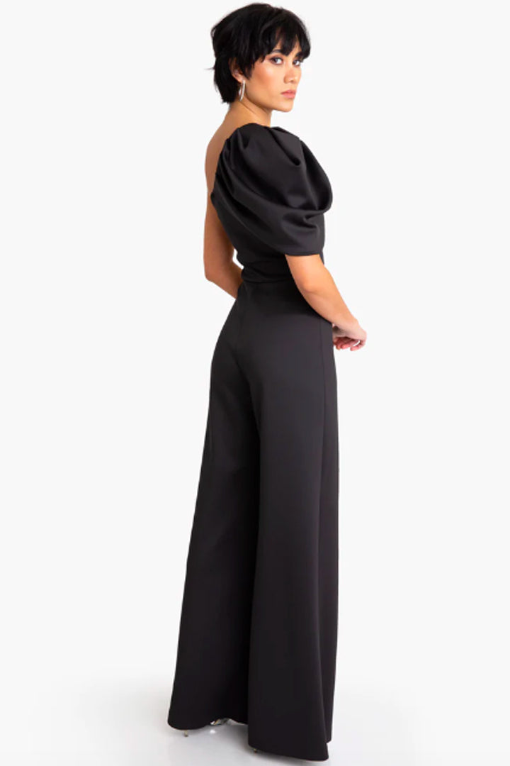 Black halo dana jumpsuit online